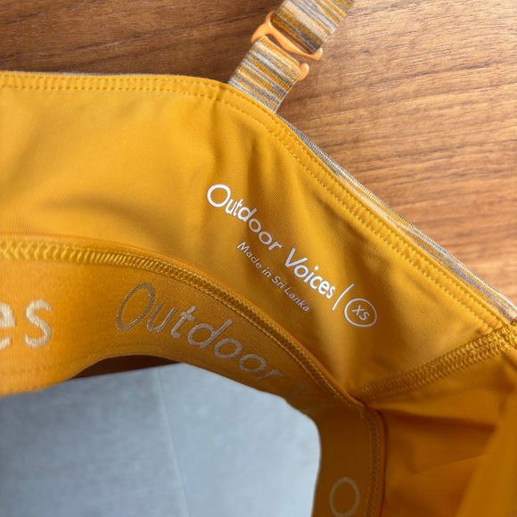 Outdoor Voices Flow Bralette Sport Top, Size XS - Picture 3 of 5
